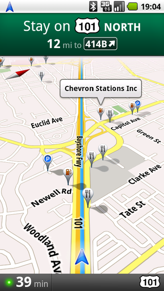 Illustration for article titled google maps navigation gallery
